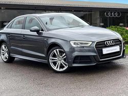Grey Used 2018 Audi A3 S-Line Sedan | £15,990 (Good price)