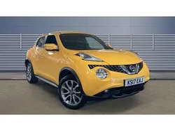 Yellow Used 2017 Nissan Juke Tekna SUV | £8,995 (Good price)