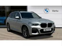 Silver Used 2021 BMW X3 M Sport SUV | £28,995 (Good price)