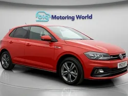 Red Used 2021 VW Polo R-line Hatchback | £13,500 (Fair price)