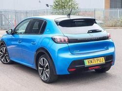 Blue Used 2021 Peugeot e-208 GT Hatchback | £12,402 (Fair price)