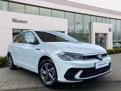 White Used 2025 VW Polo R-line Hatchback | £23,990 (Expensive)