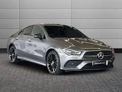 Grey Used 2023 Mercedes CLA250e AMG Line Premium Plus Sedan | £26,433 (Fair price)