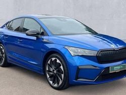Blue Used 2023 Skoda Enyaq iV SportlinePlus SUV | £26,850 (Fair price)