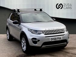 Silver Used 2018 Land Rover Discovery Sport HSE SUV | £11,490 (Fair price)
