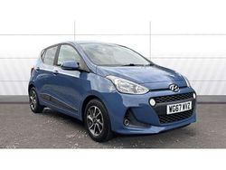 Blue Used 2018 Hyundai i10 Premium Hatchback | £8,339 (Fair price)