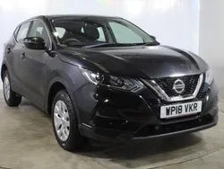 Black Used 2018 Nissan Qashqai S SUV | £8,250 (Super price)