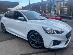 White Used 2018 Ford Focus ST-Line X Hatchback | £10,495 (A bit pricey)