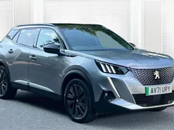 Grey Used 2022 Peugeot e-2008 Premium SUV | £14,502 (Fair price)
