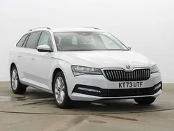 White Used 2024 Skoda Superb SE Technology Estate | £24,995 (Fair price)