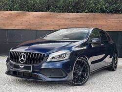 Blue Used 2018 Mercedes A200 AMG line Hatchback | £16,590 (Fair price)