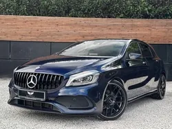 Blue Used 2018 Mercedes A200 AMG line Hatchback | £15,590 (Fair price)