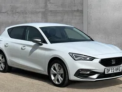 Nevada white Used 2023 Seat Leon FR Hatchback | £20,490 (A bit pricey)