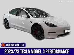 White Used 2023 Tesla Model 3 Performance Sedan | £32,850