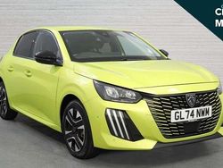 Yellow Used 2024 Peugeot 208 Allure Hatchback | £18,404