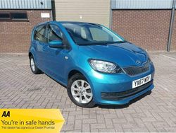 Blue Used 2017 Skoda Citigo SE Hatchback | £5,500 (Fair price)