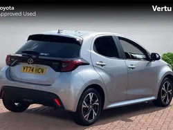 Silver Used 2024 Toyota Yaris Hybrid Design Hatchback | £19,026 (Fair price)