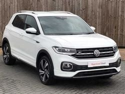 White Used 2020 VW T-Cross R-line SUV | £16,699 (Good price)