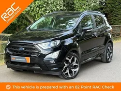 Black Used 2019 Ford Ecosport ST-Line SUV | £10,990 (Fair price)