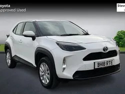 White Used 2024 Toyota Yaris Hybrid Hatchback | £21,330 (Expensive)