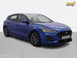 Blue Used 2023 Ford Focus ST-Line Hatchback | £14,895 (Fair price)