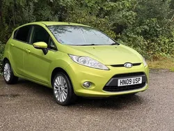 Green Used 2009 Ford Fiesta Titanium Hatchback | £2,495 (Fair price)