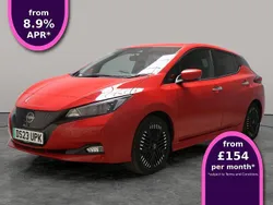 Red Used 2023 Nissan Leaf Tekna Hatchback | £12,241 (Fair price)