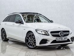 White Used 2020 Mercedes C43 AMG Premium Plus Estate | £31,998 (Fair price)