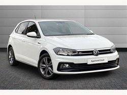 White Used 2021 VW Polo R-line Hatchback | £15,295 (Fair price)