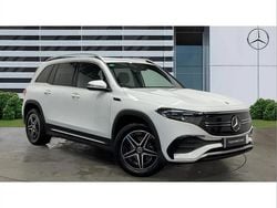 White Used 2022 Mercedes EQB300 AMG line SUV | £26,638 (Good price)