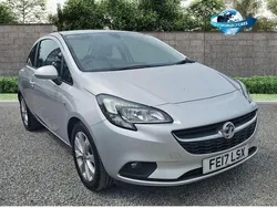 Silver Used 2017 Vauxhall Corsa Hatchback | £4,292 (Good price)