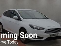White Used 2018 Ford Focus Zetec Hatchback | £11,394 (Expensive)