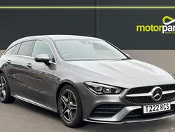 Mountain grey metallic Used 2022 Mercedes CLA200 AMG Line Premium SUV | £20,500 (Fair price)