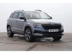 Graphite grey metallic Used 2024 Skoda Karoq SportLine SUV | £29,757 (A bit pricey)