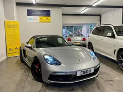 Silver Used 2018 Porsche 718 Boxster Cabriolet | £44,995 (Fair price)