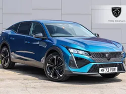 Blue Used 2024 Peugeot 408 Allure Premium Sedan | £21,490 (Good price)