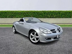Silver Used 2007 Mercedes SLK200 Cabriolet | £4,199 (Fair price)