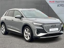 Grey Used 2023 Audi Q4 e-tron S-Line SUV | £24,182 (Fair price)