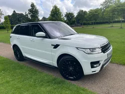 White Used 2015 Land Rover Range Rover Sport HSE SUV | £13,990 (Good price)