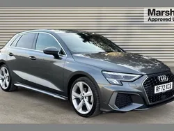 Grey Used 2023 Audi A3 S-Line Hatchback | £20,626 (Good price)