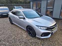 Silver Used 2017 Honda Civic SR Hatchback | £7,995 (A bit pricey)