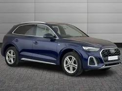 Blue Used 2022 Audi Q5 S-Line SUV | £29,991 (Good price)