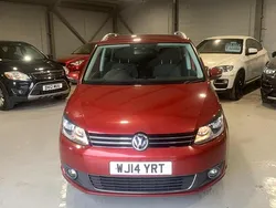 Red Used 2014 VW Touran Sportline MPV | £6,250 (Super price)