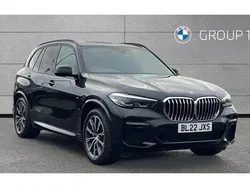 Black Used 2022 BMW X5 M Sport SUV | £47,793 (Super price)