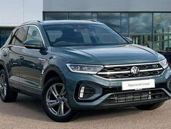 Blue New 2025 VW T-Roc R-line SUV | £33,166 (Good price)
