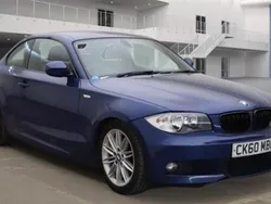 Blue Used 2010 BMW 120 Coupé M Sport Coupe | £3,495 (Fair price)