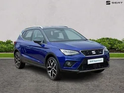 Blue Used 2021 Seat Arona FR Sport SUV | £15,500 (Fair price)