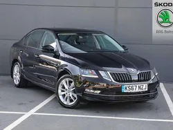 Black magic pearlescent Used 2017 Skoda Octavia SE L Hatchback | £10,495 (Good price)