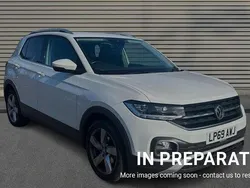 White Used 2020 VW T-Cross SEL SUV | £13,729 (Fair price)
