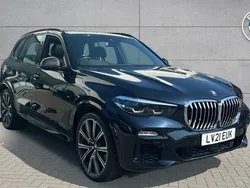 Black Used 2021 BMW X5 M Sport SUV | £45,989 (Good price)